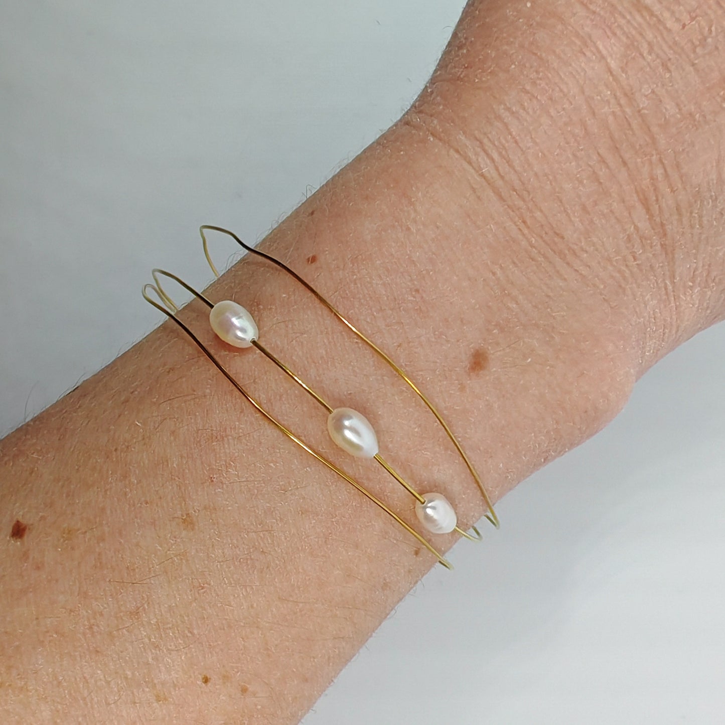 PRÉCIEUSE - bracelet jonc destroy - trio