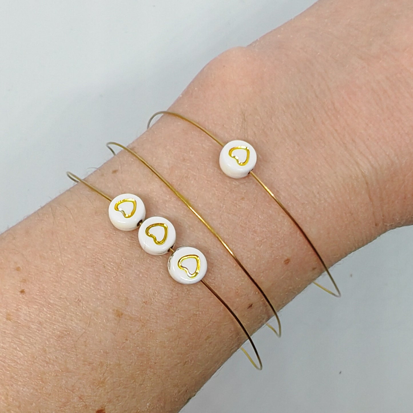 PASSIONNÉE - bracelet jonc destroy - trio