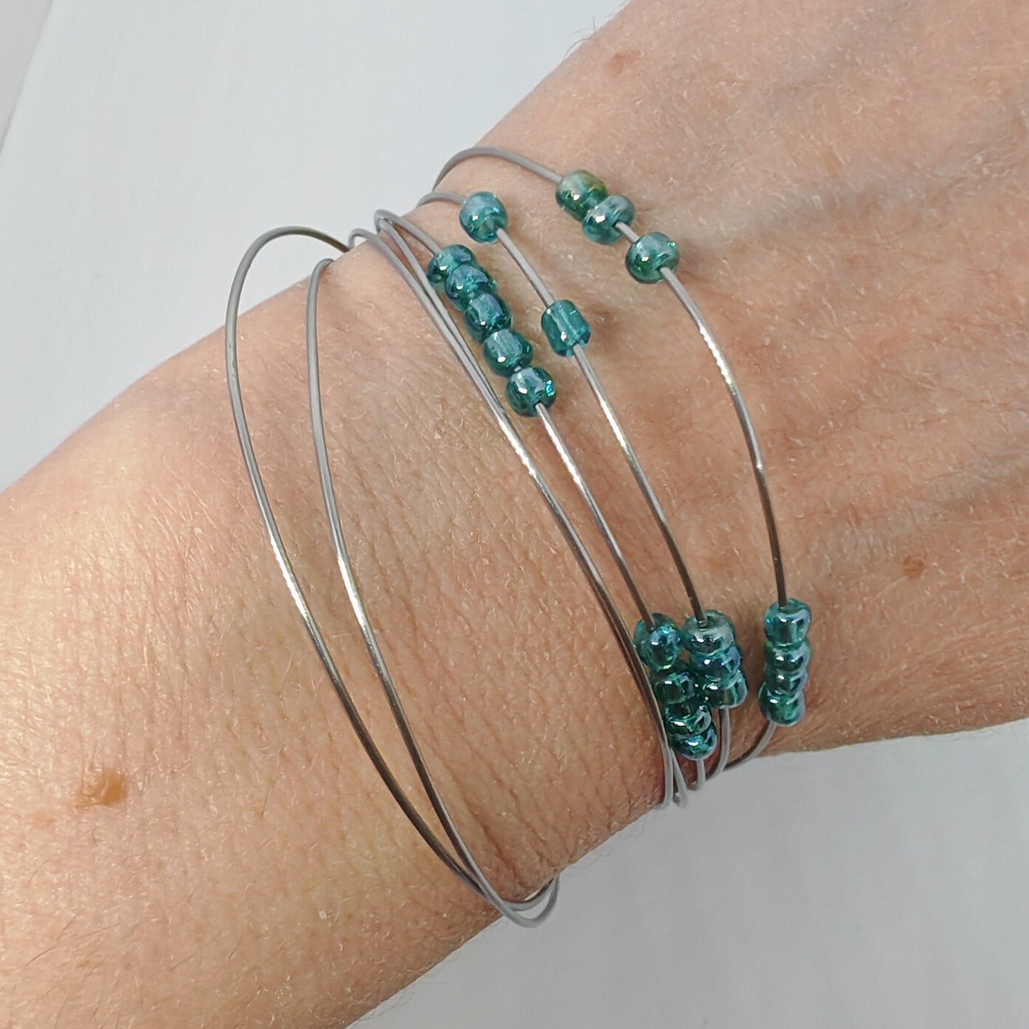 AQUATIQUE - bracelet jonc destroy - semainier (7 joncs)