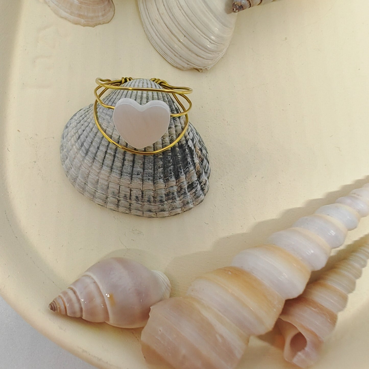 ROMANTIQUE - bague fine - 3 rangs
