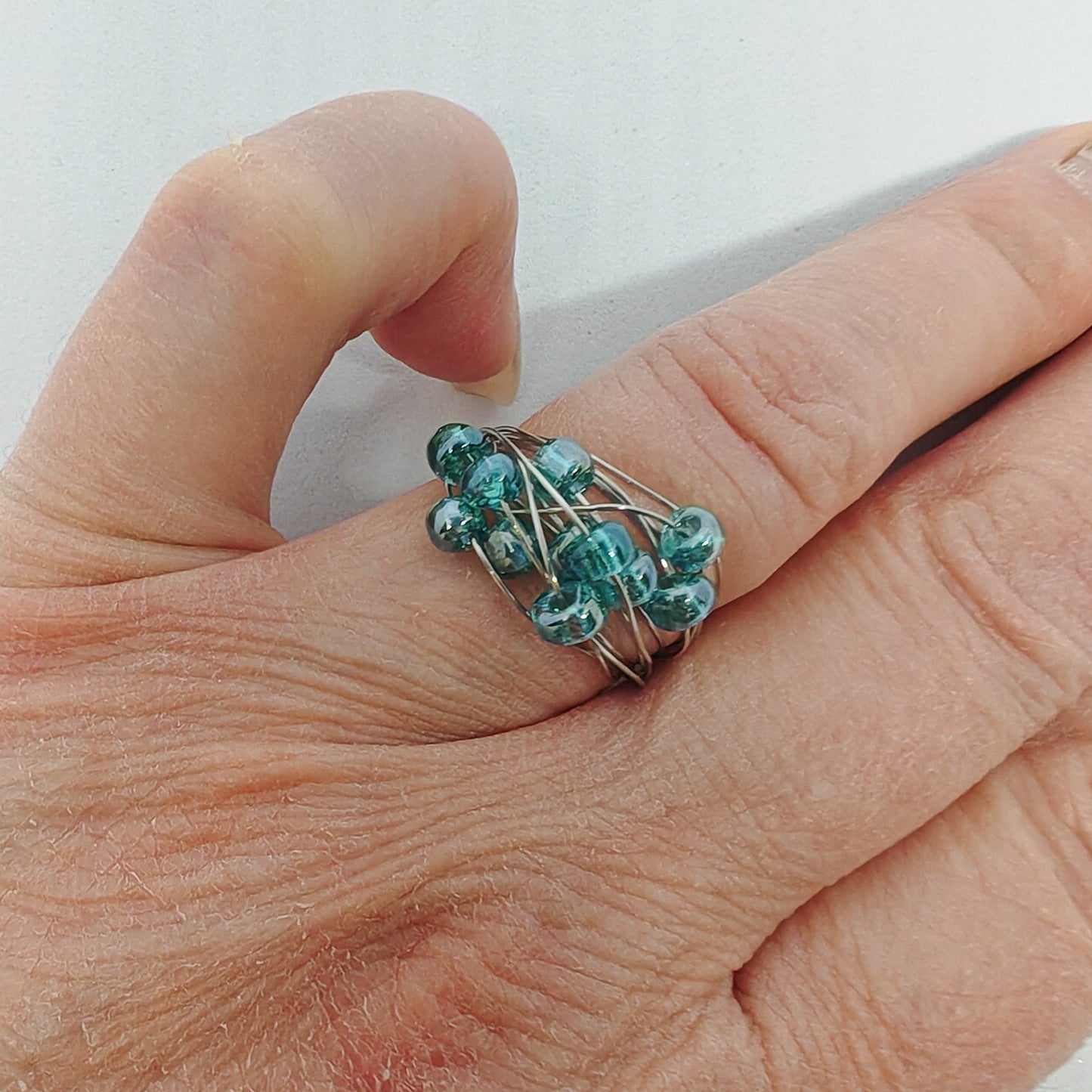 AQUATIQUE - bague fine - multi rangs