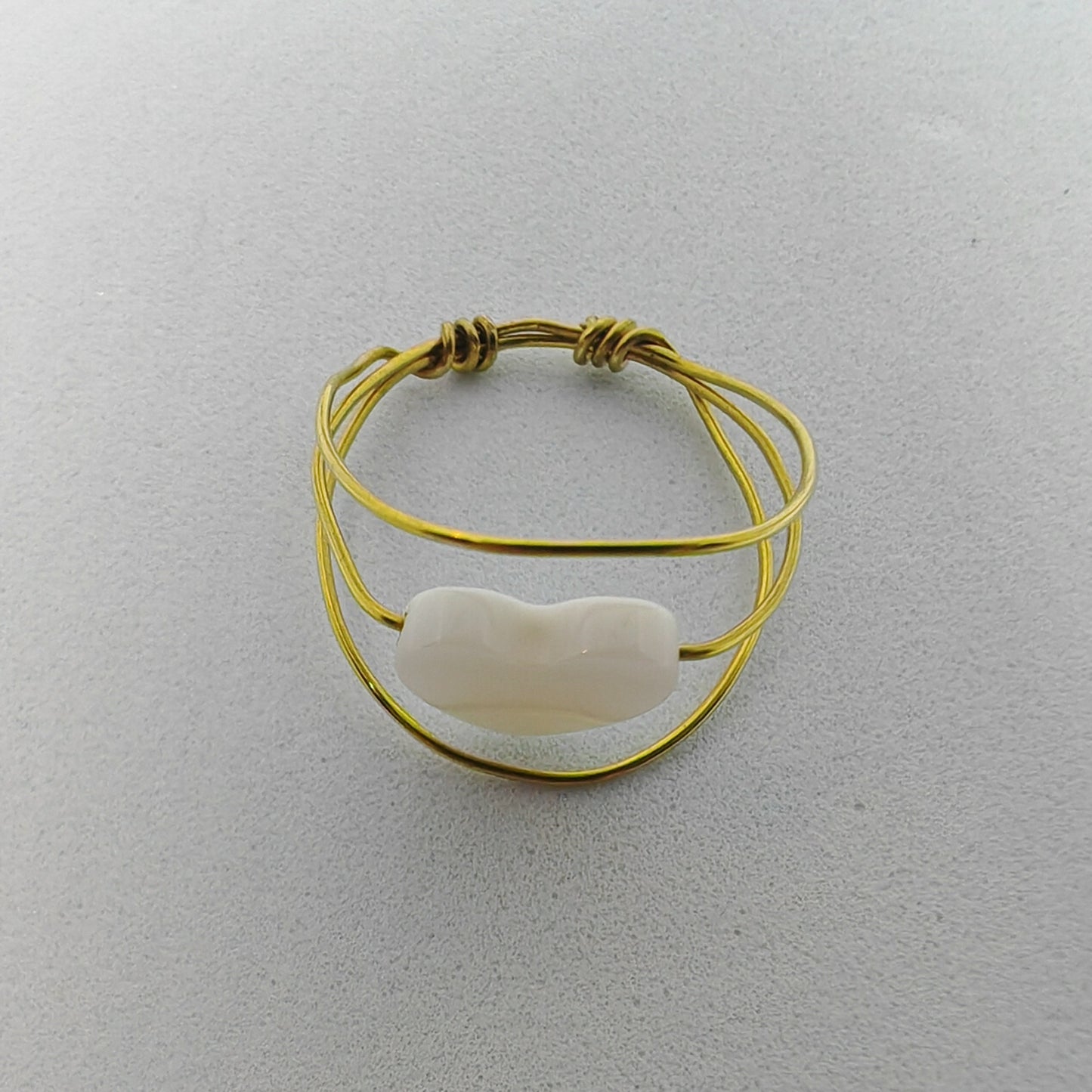 ROMANTIQUE - bague fine - 3 rangs