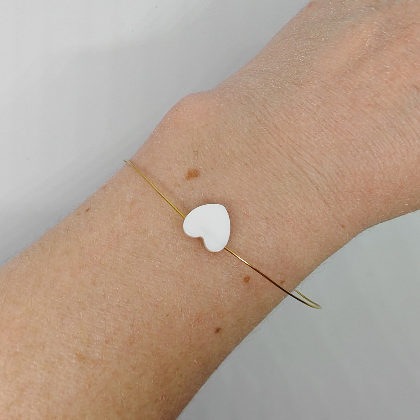 ROMANTIQUE - bracelet jonc destroy - unique