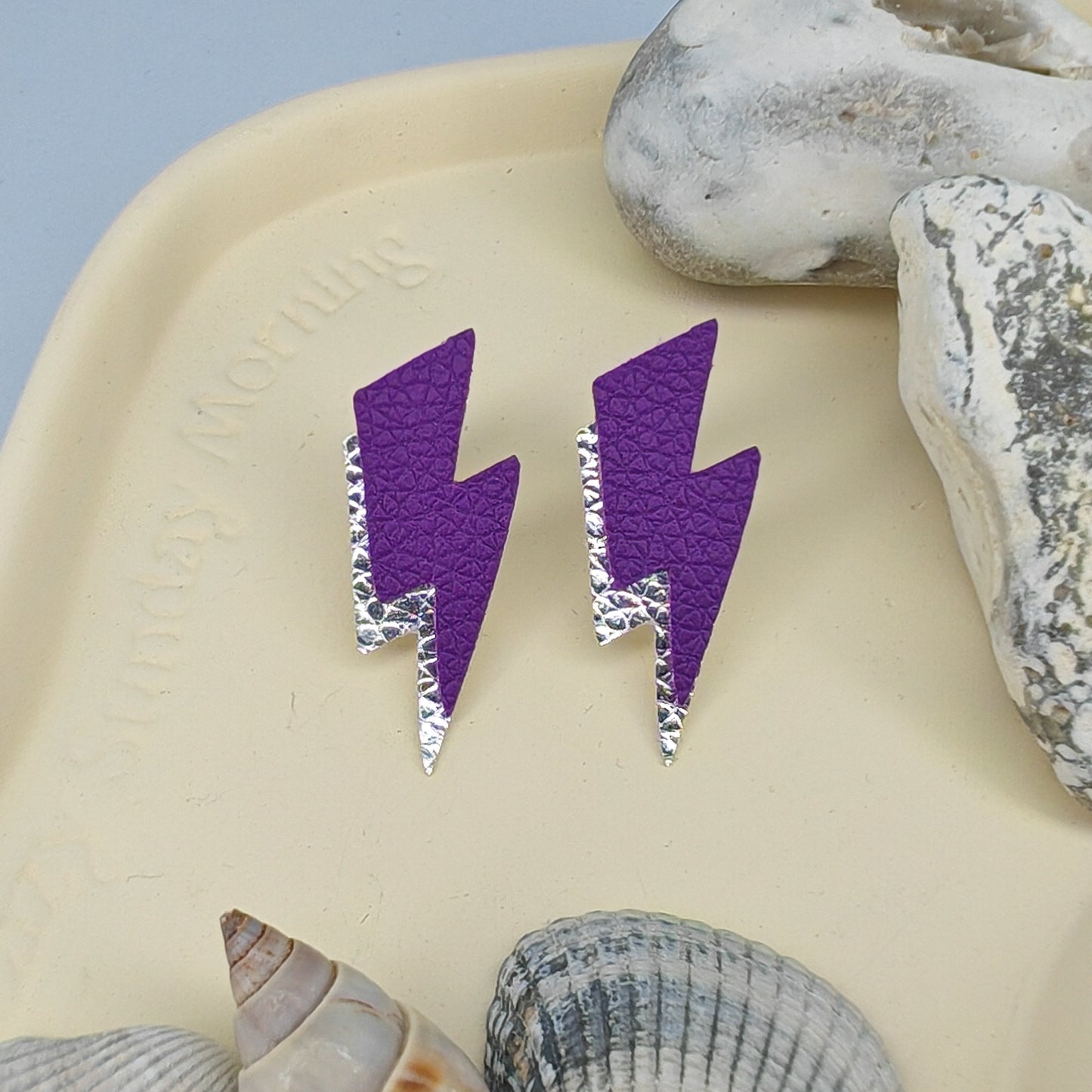 ELECTRIQUE - boucles d'oreilles éclair - PLUSIEURS COLORIS