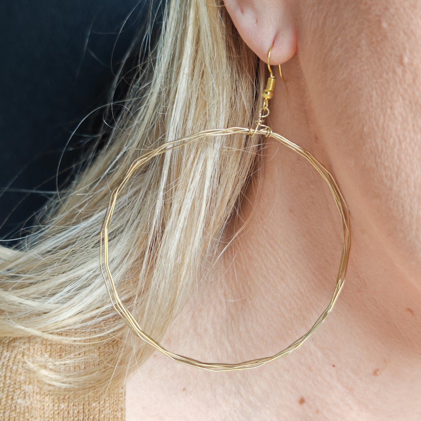 ENCHANTERESSE - boucles d'oreilles - anneaux