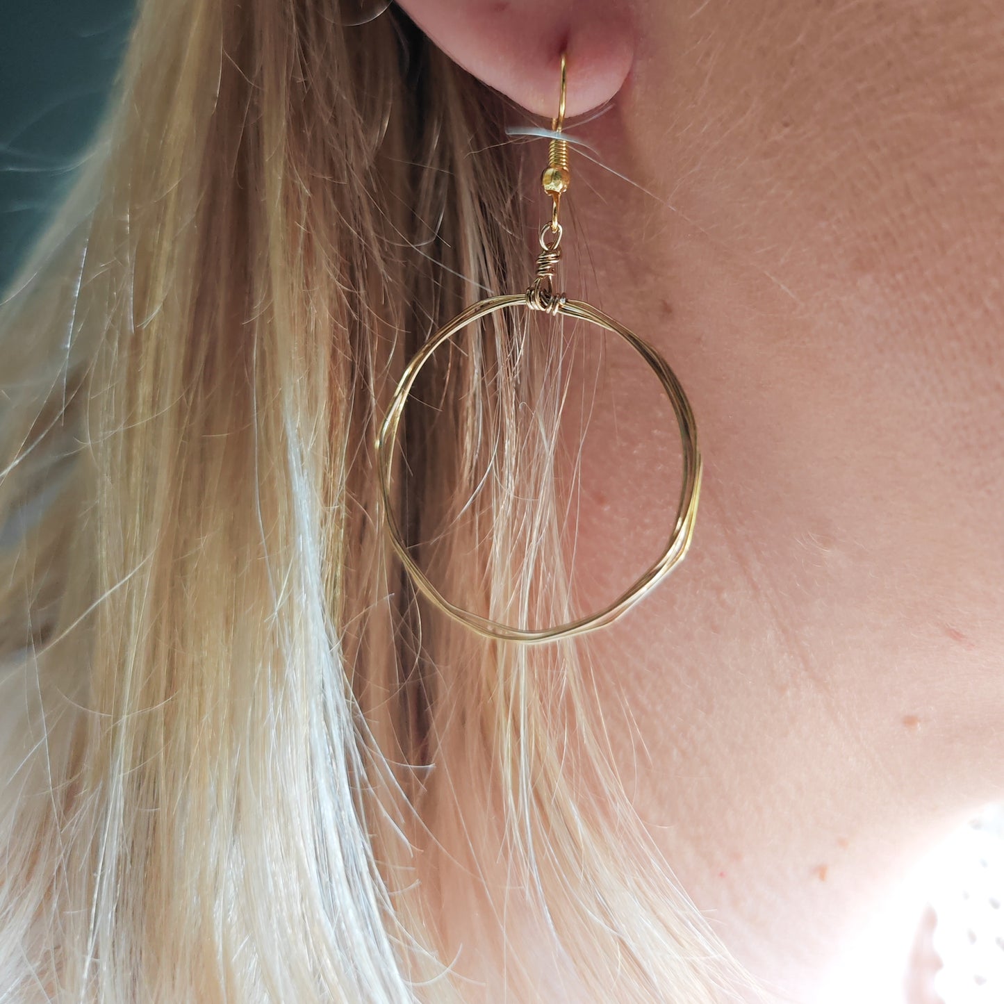 ENCHANTERESSE - boucles d'oreilles - anneaux