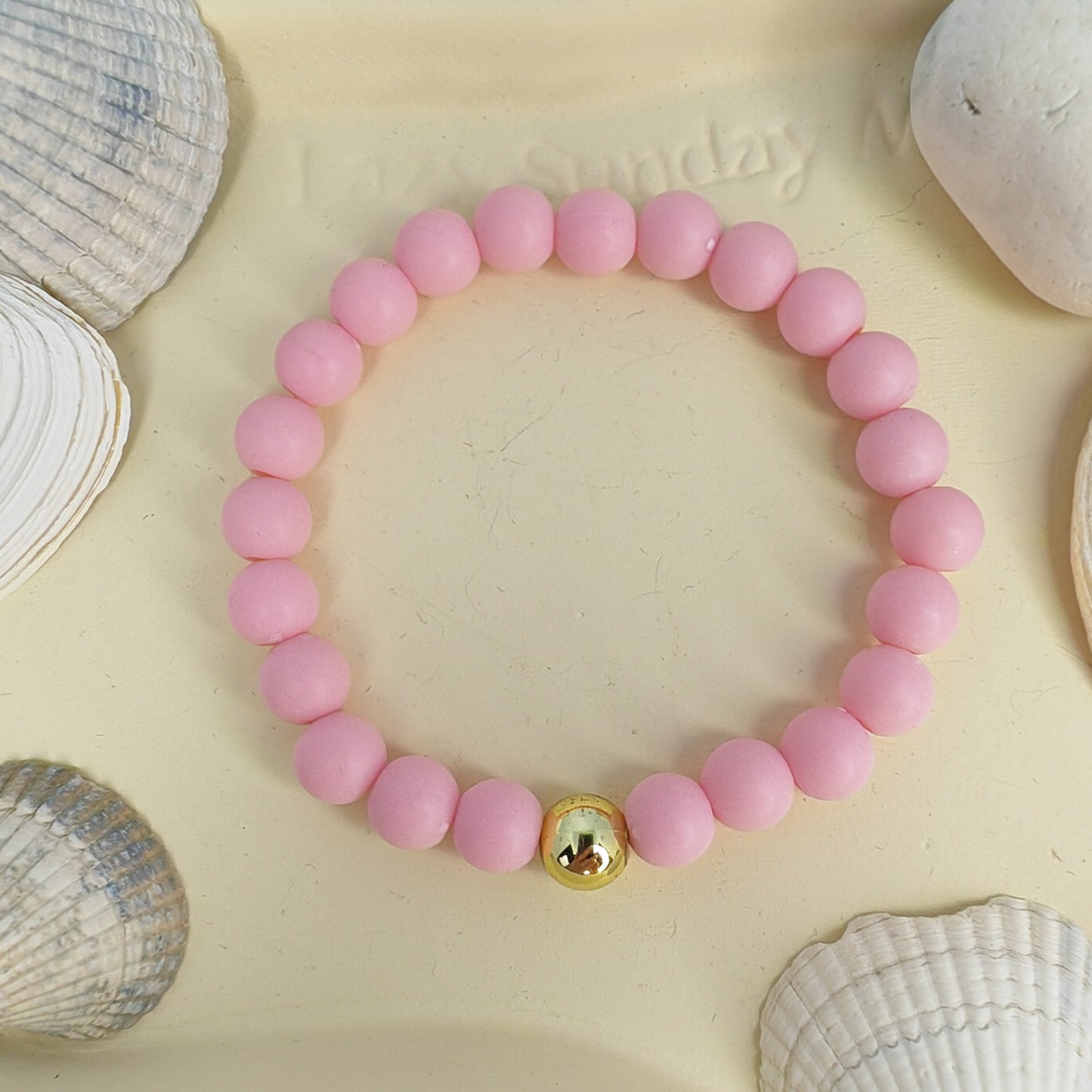 ACIDULÉ - bracelet perles pastel - PLUSIEURS COLORIS