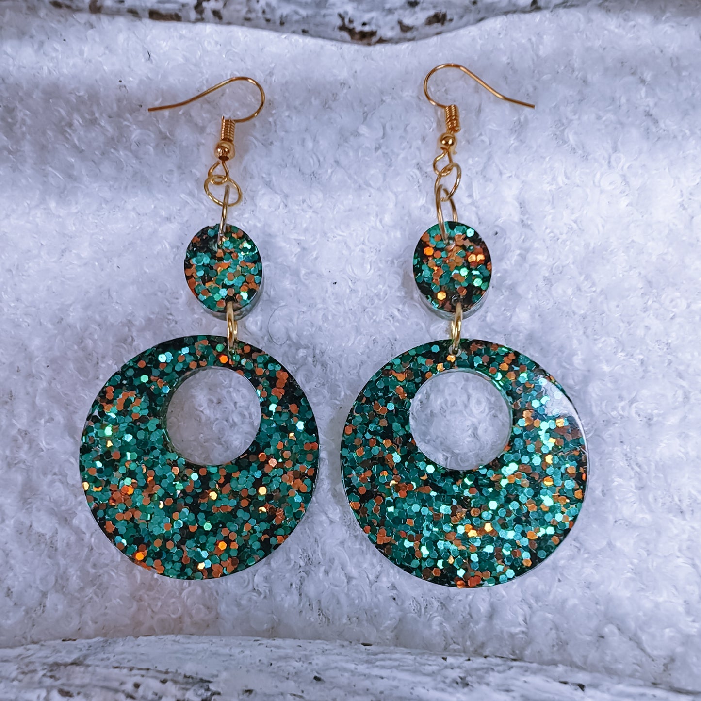 GLITTER FALL - collection capsules - boucles d'oreilles