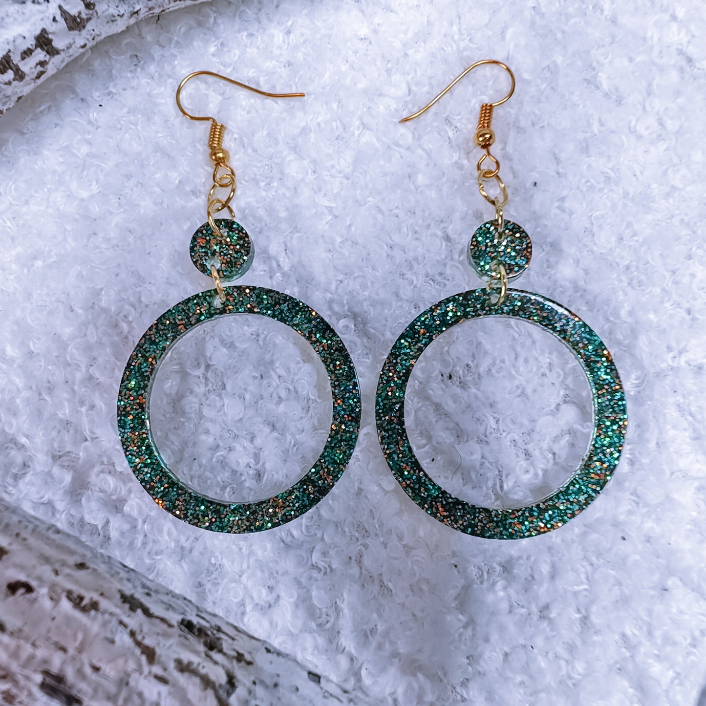 GLITTER FALL - collection capsules - boucles d'oreilles