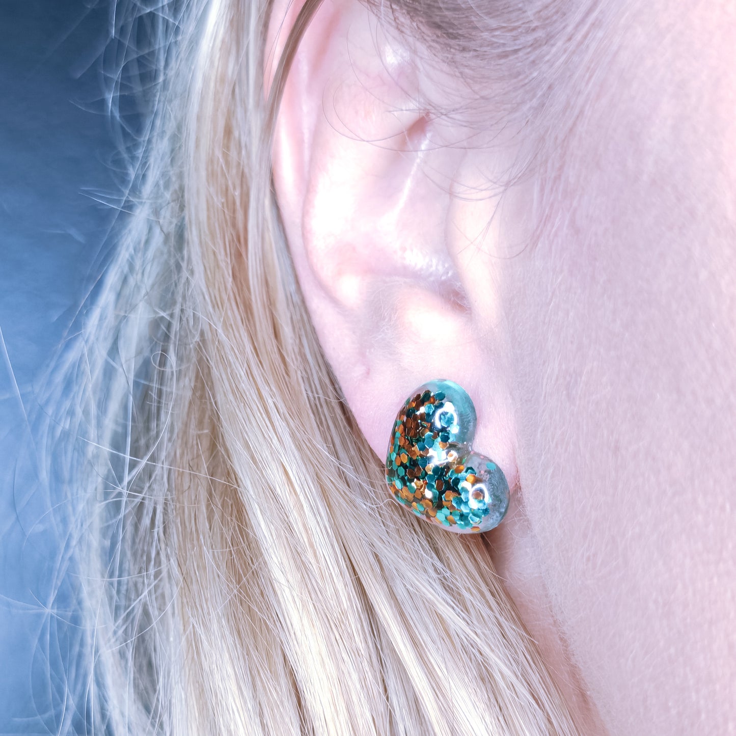 GLITTER FALL - collection capsules - boucles d'oreilles
