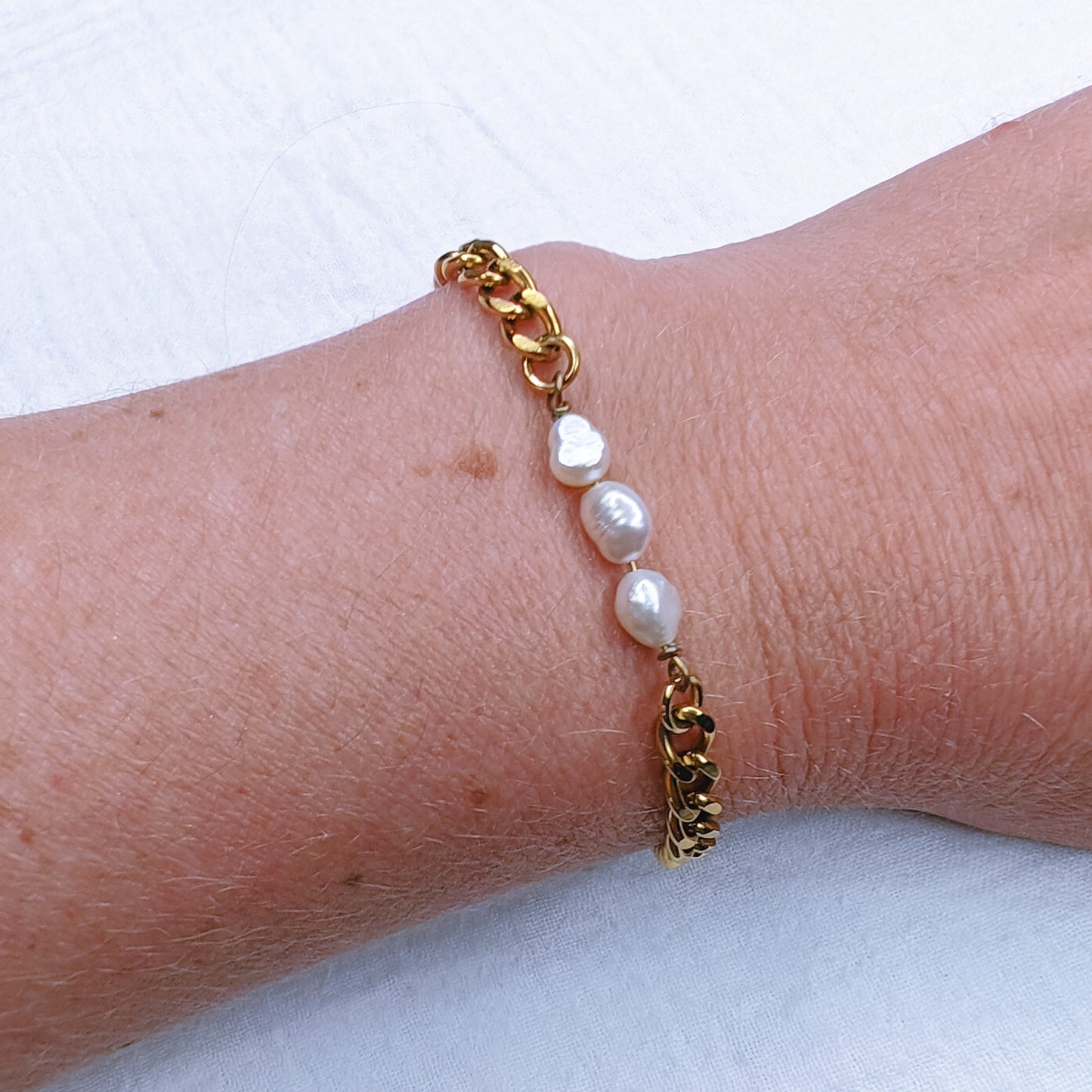 SEREINE - bracelet - duo de chaînes