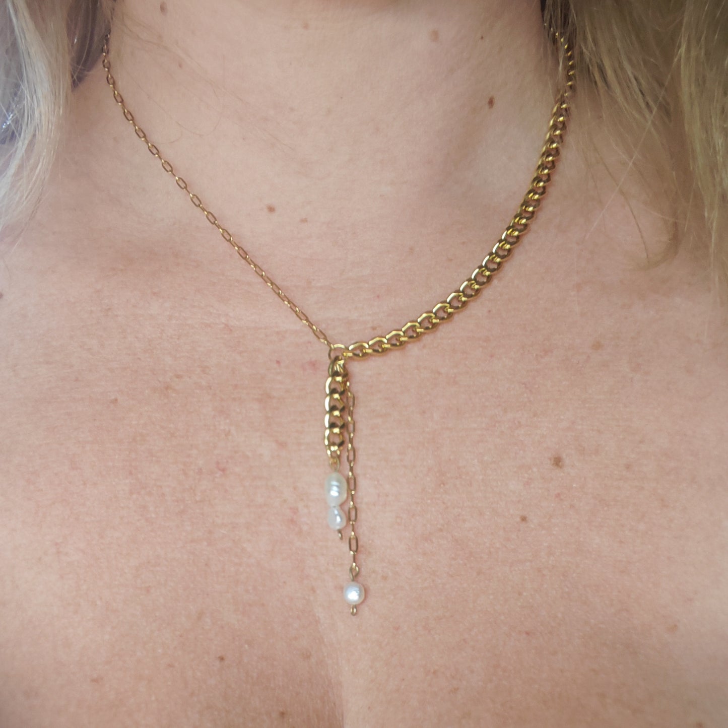 SEREINE - collier - duo de chaînes