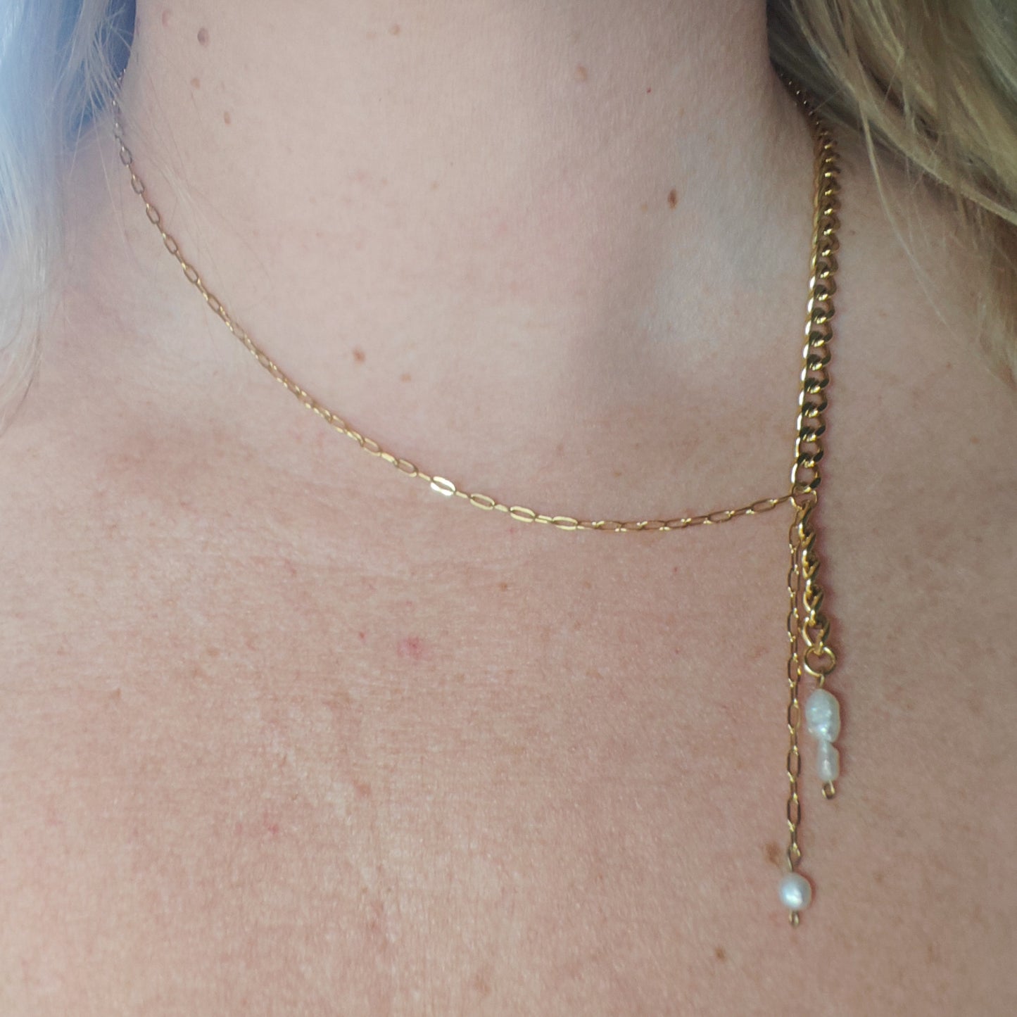 SEREINE - collier - duo de chaînes