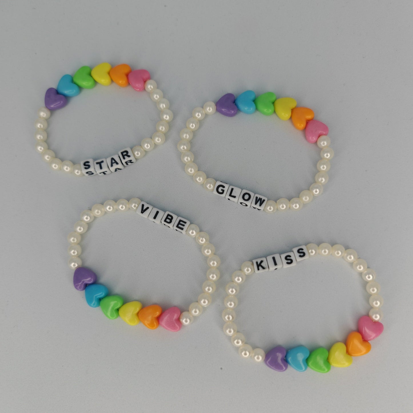 FUNNY - bracelet - cœurs personnalisable
