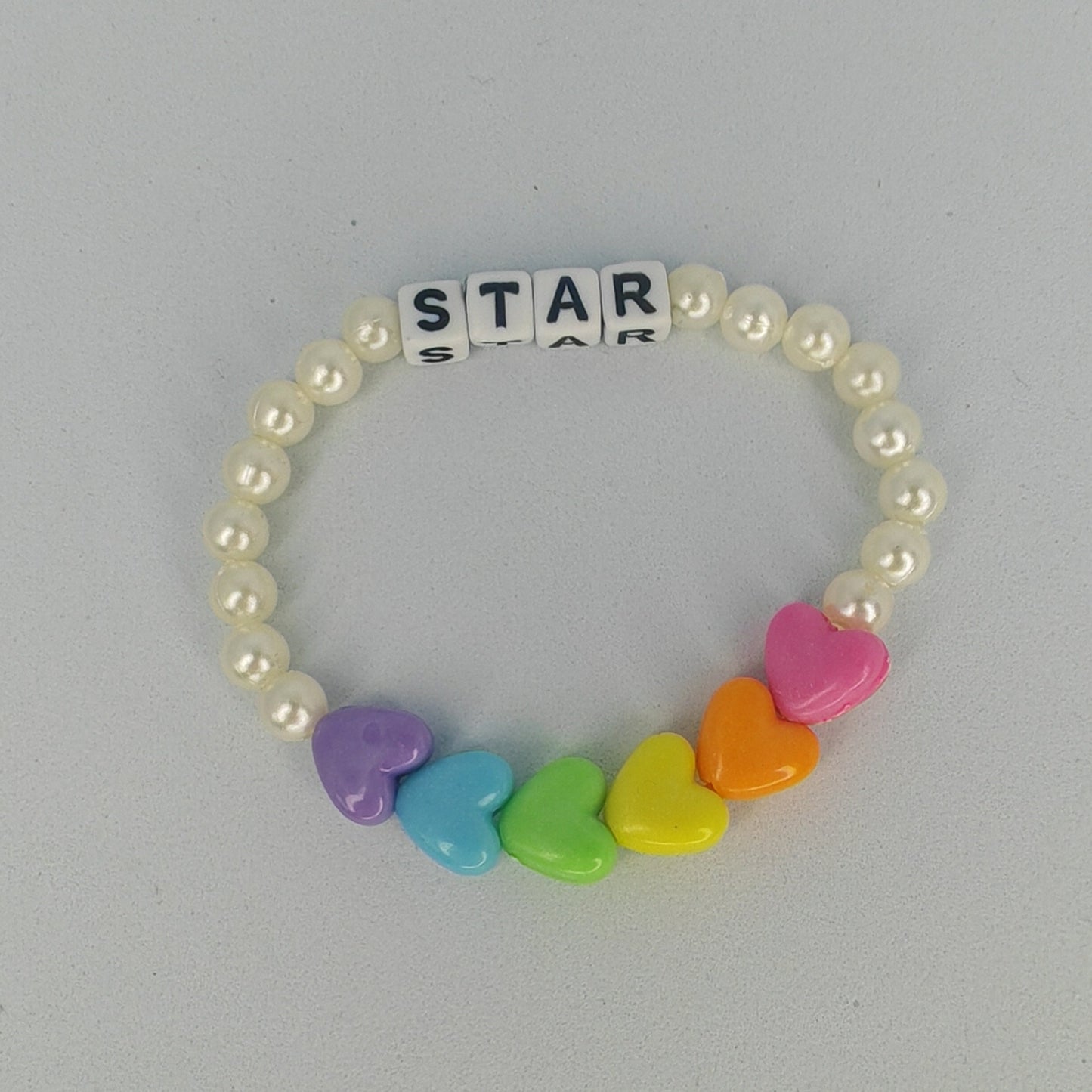 FUNNY - bracelet - cœurs personnalisable