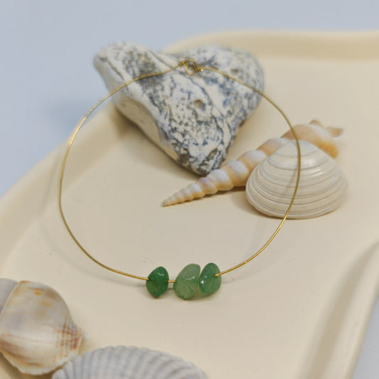 GRACIEUSE - bracelet jonc destroy - jade de Chine
