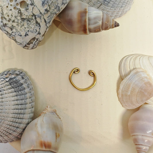 LOYALE - faux piercing - petit anneau doré