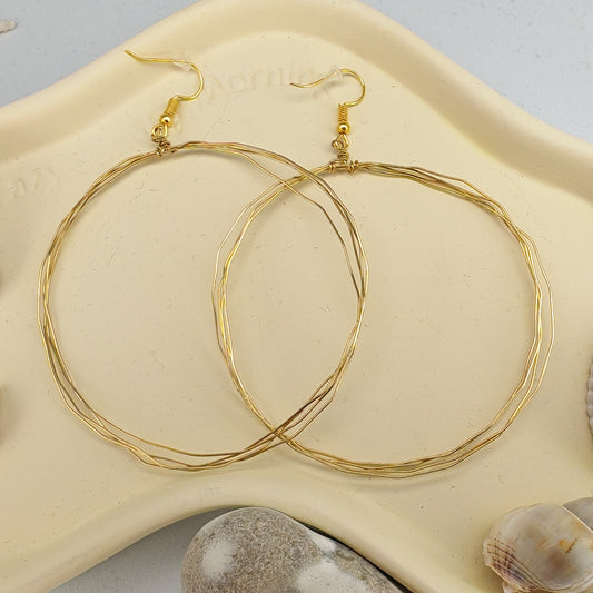 ENCHANTERESSE - boucles d'oreilles - anneaux