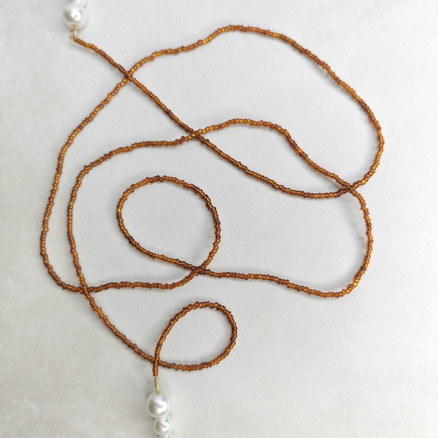 collier multipostions perles