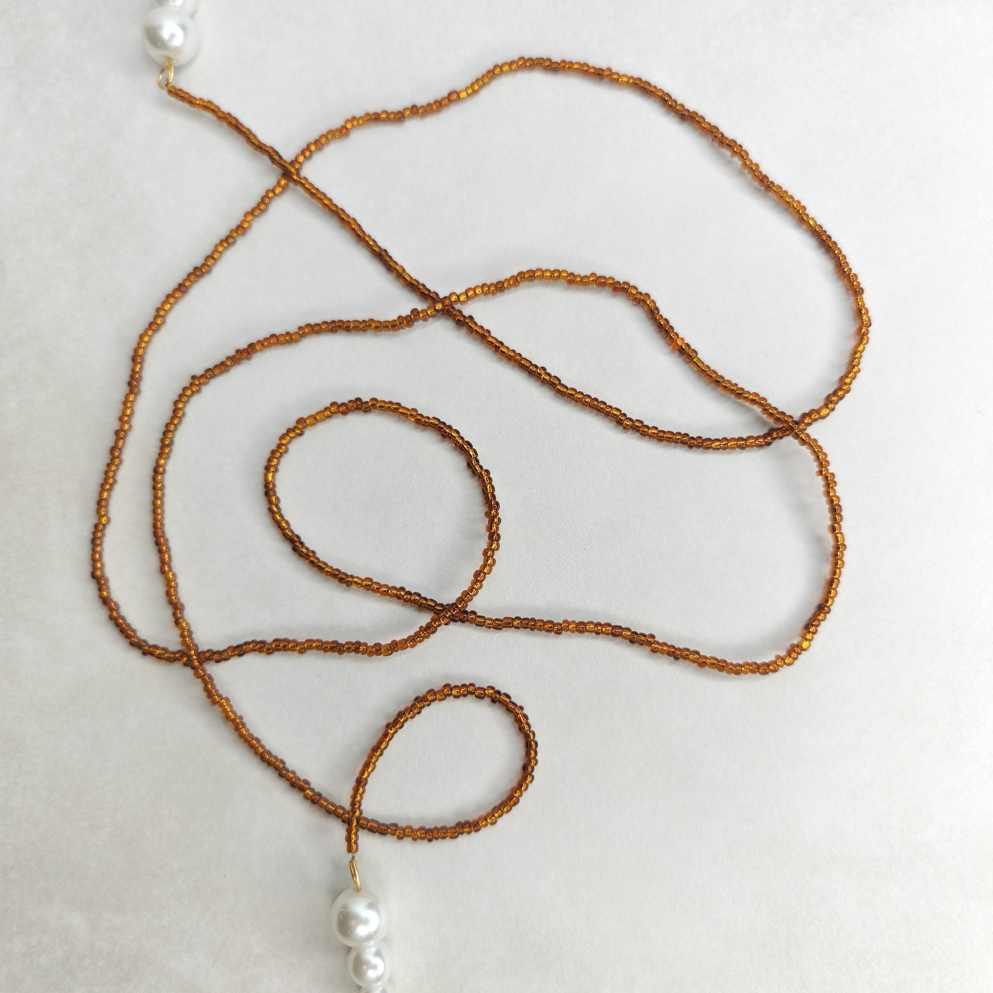 collier multipostions perles