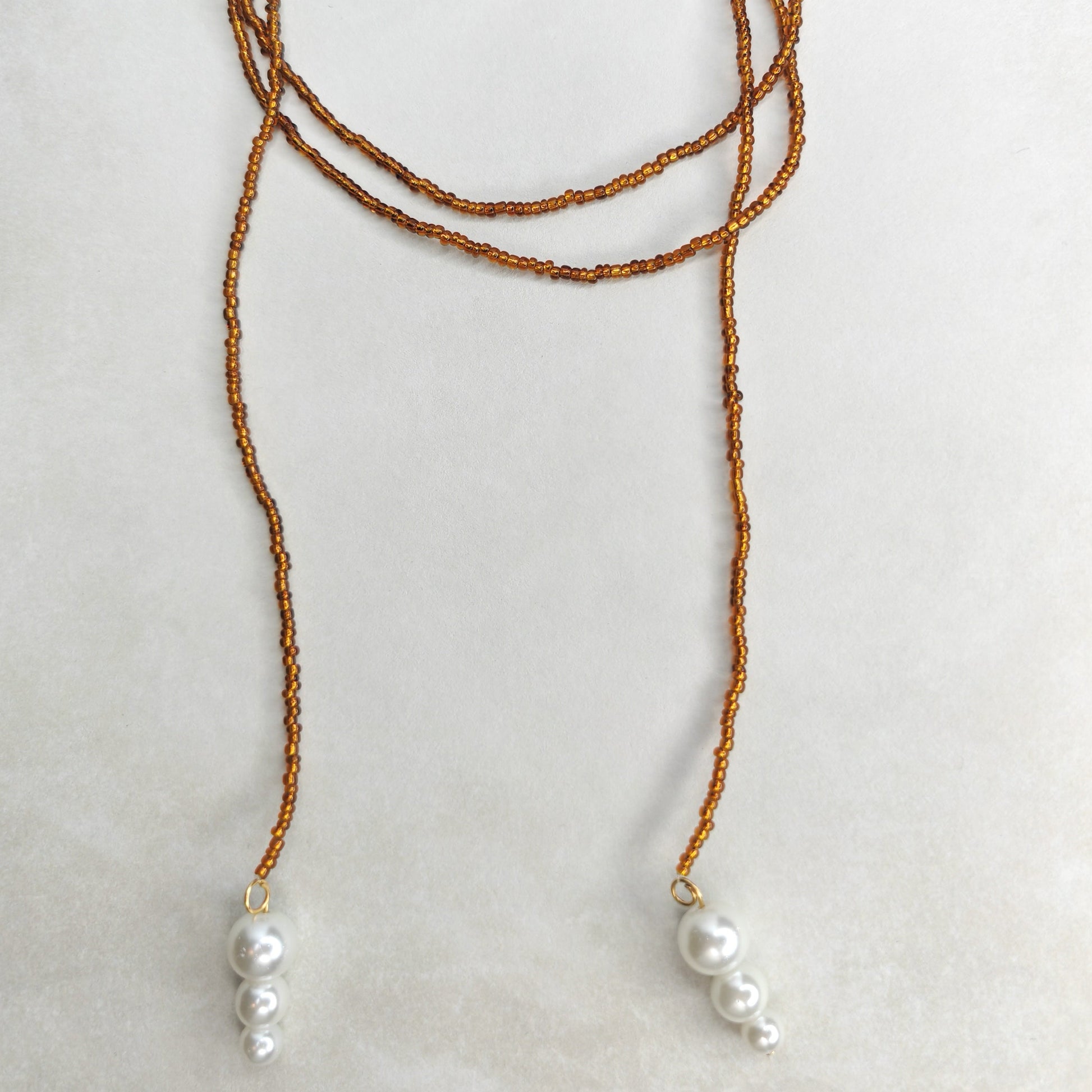 collier multipostions perles