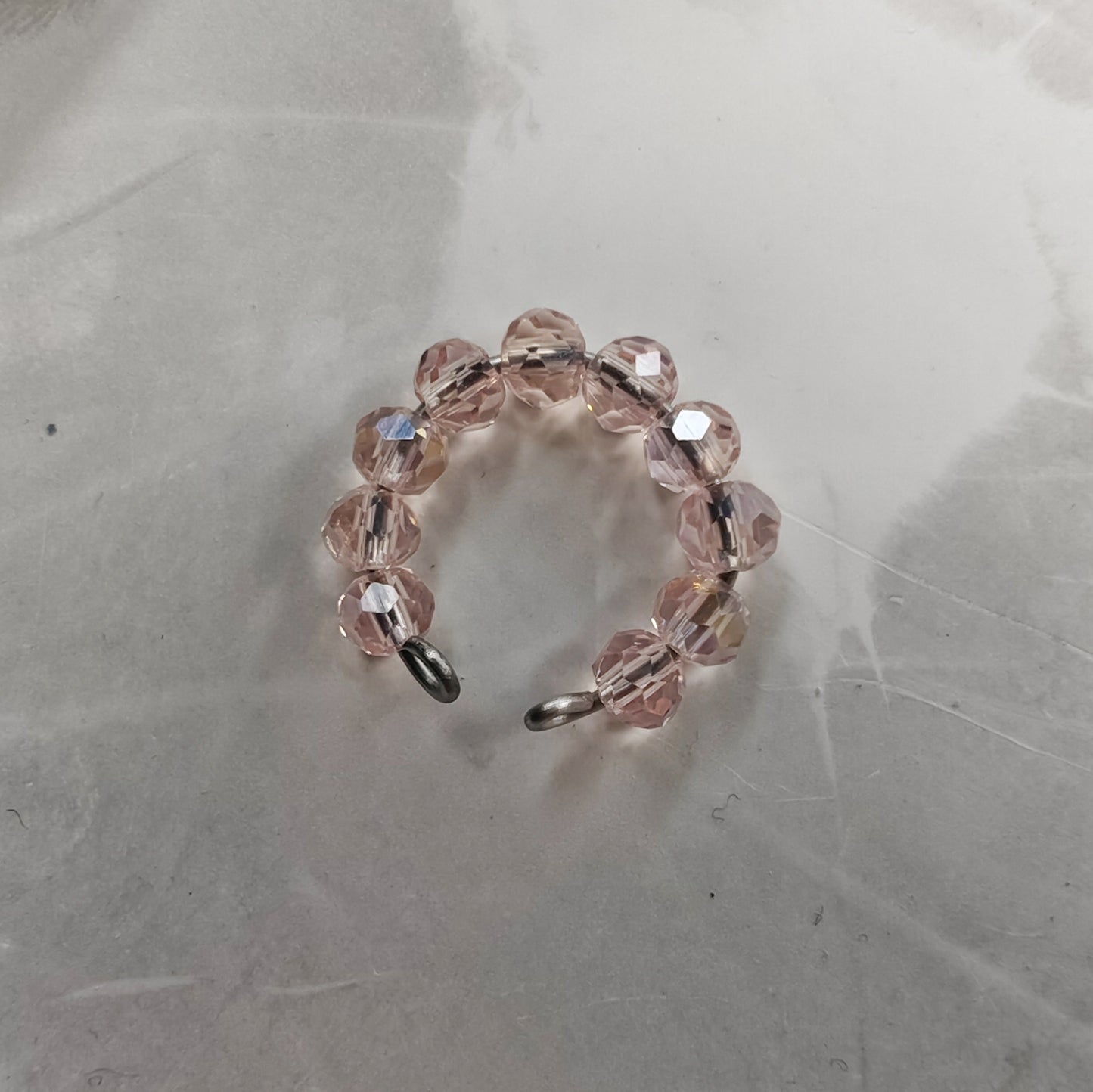 earcuff faux piercing rebelle rose